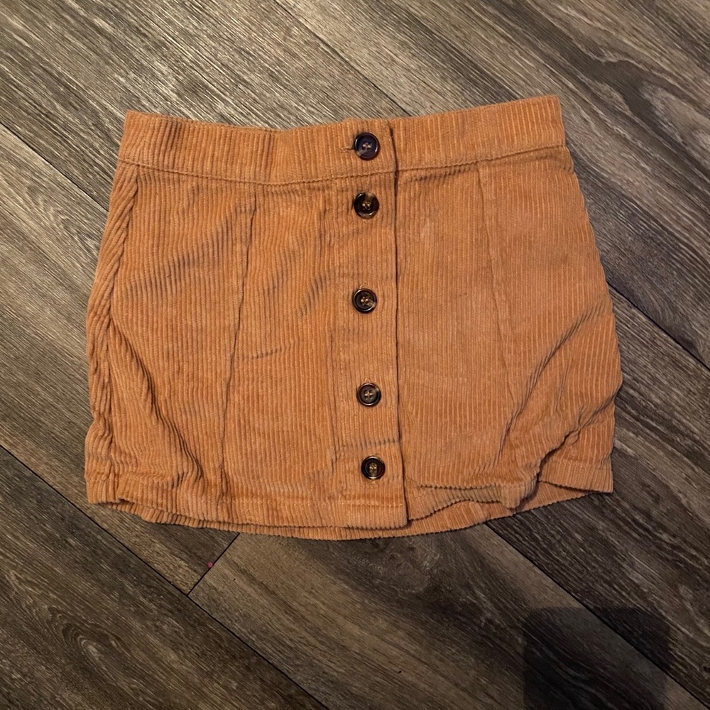 Corduroy kids skirt